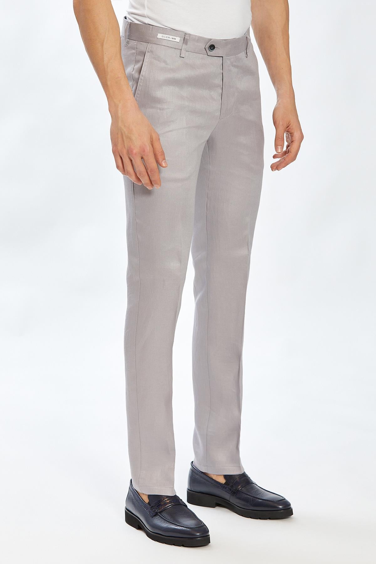 Ecer Flınt Pantolon, Yaz Slimfit Pantolon, ECER