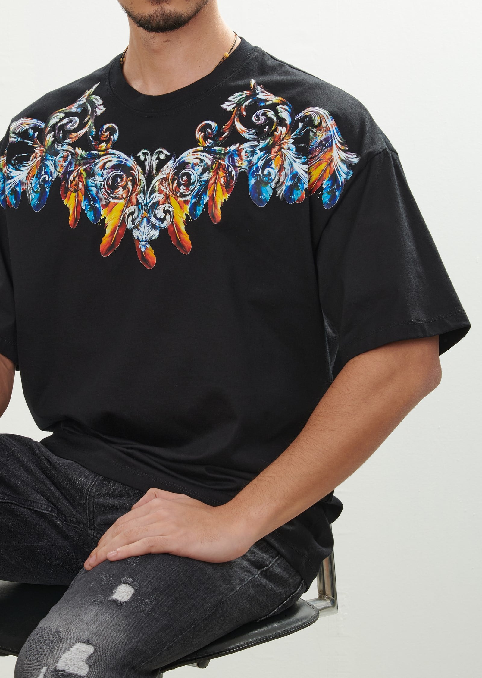 Baskılı Oversize T-Shirt