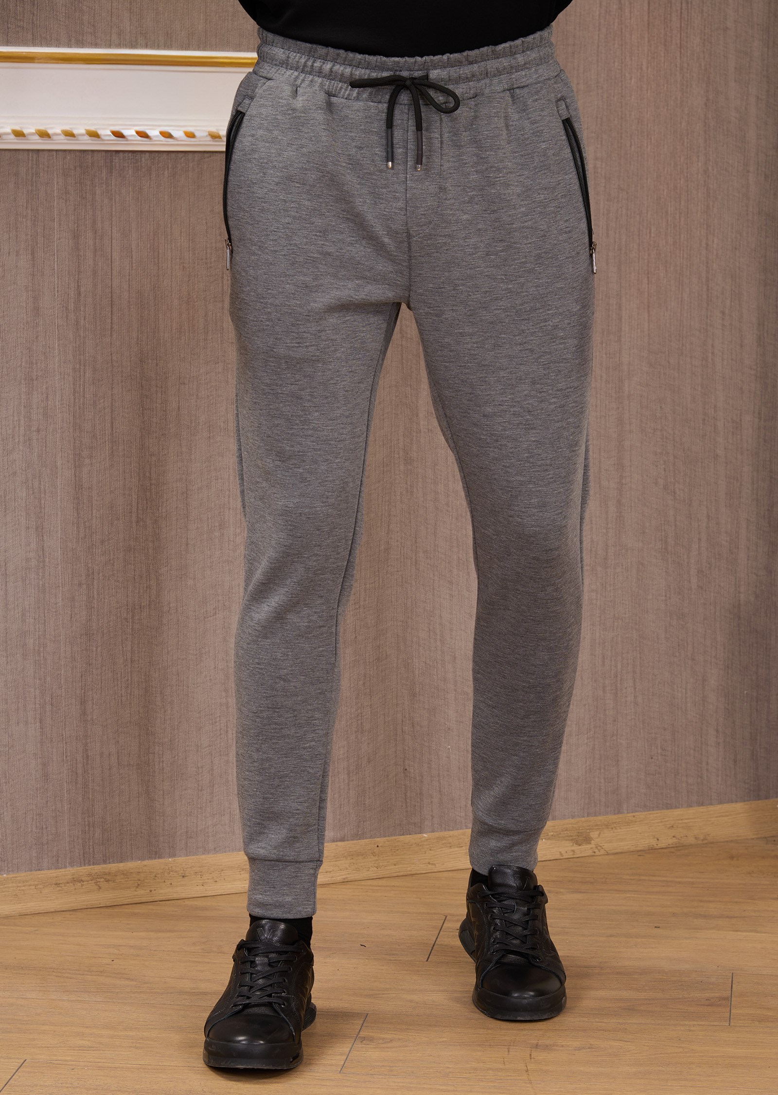Gri Jogger Pantolon