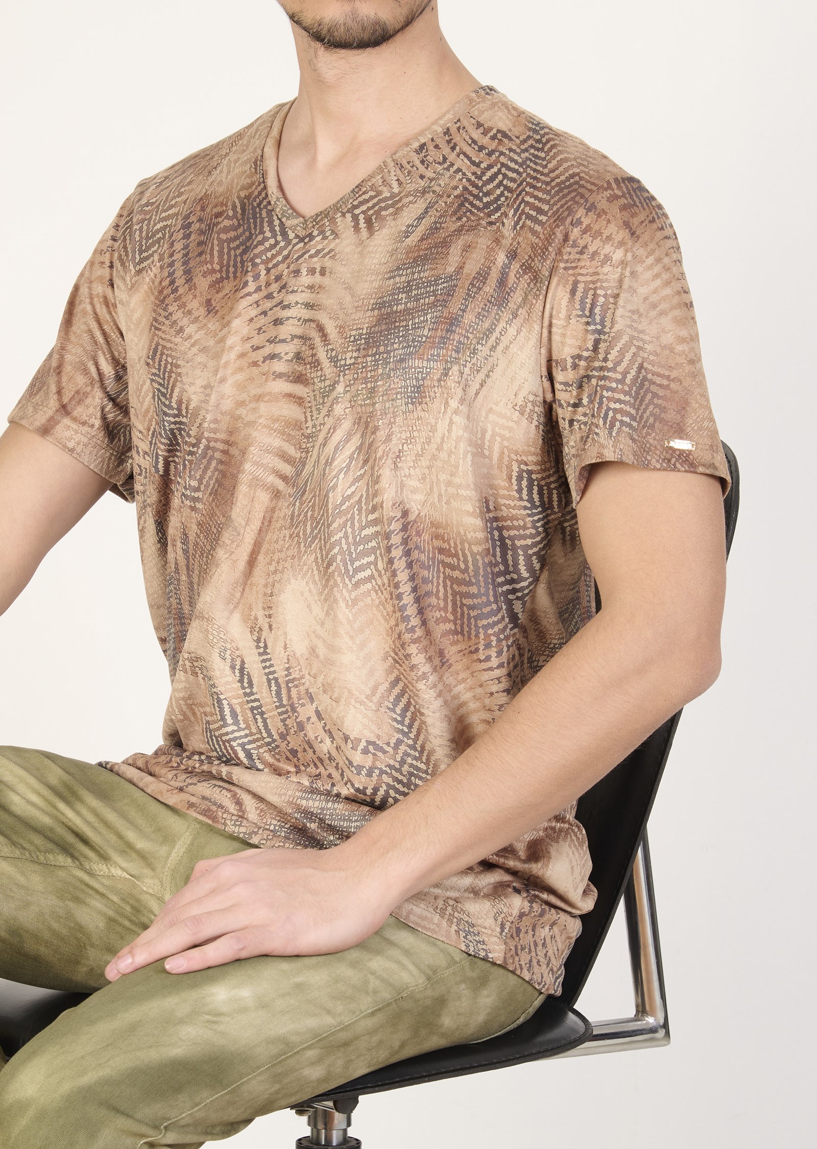 Mondo Karışık Desenli T-Shirt