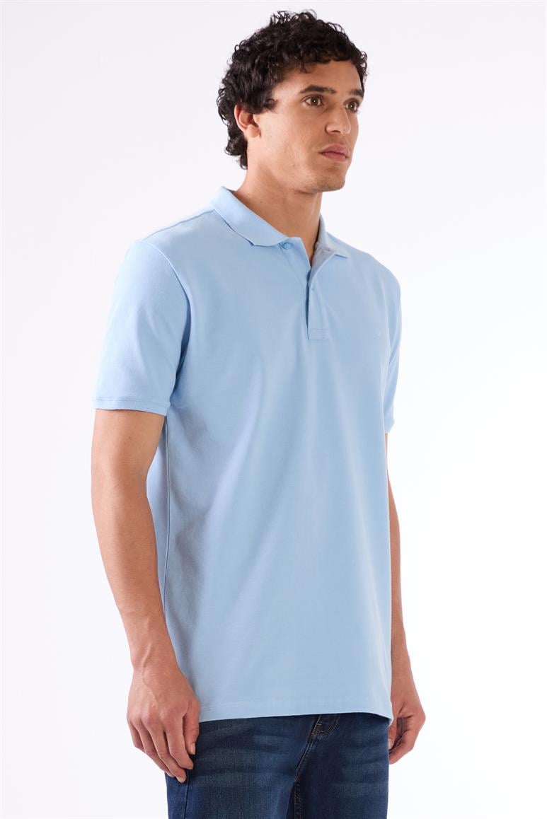 A.Mavi   Düz Erkek T-Shirt - Slim Fit