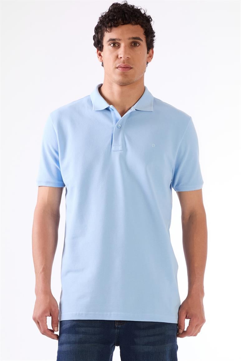 A.Mavi   Düz Erkek T-Shirt - Slim Fit