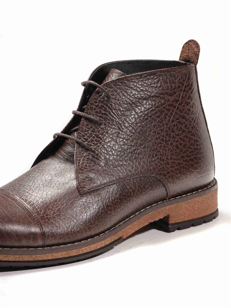 Acı Kahverengi Erkek Bağcıklı  Bot 