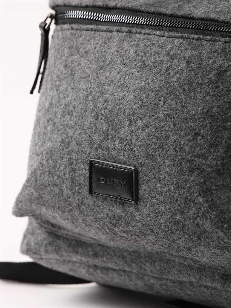 Gri Erkek Keçe Sırt Çantası 