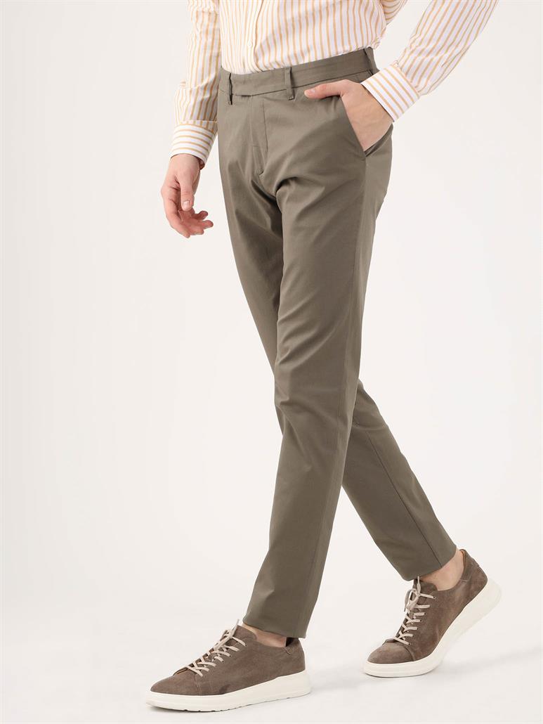 Haki Erkek Regular Fit   Pantolon - 96588