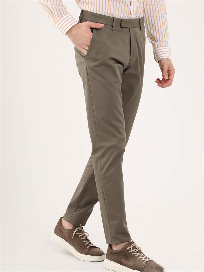 Haki Erkek Regular Fit   Pantolon - 96588