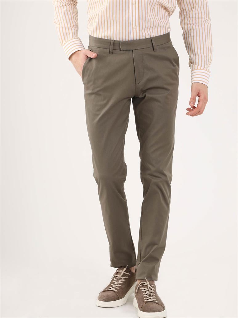 Haki Erkek Regular Fit   Pantolon - 96588