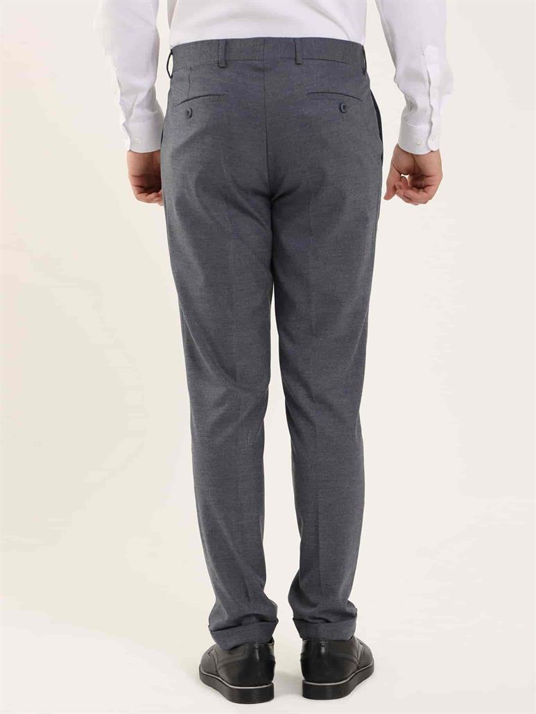 İndigo Erkek Regular Fit Düz Klasik Pantolon 