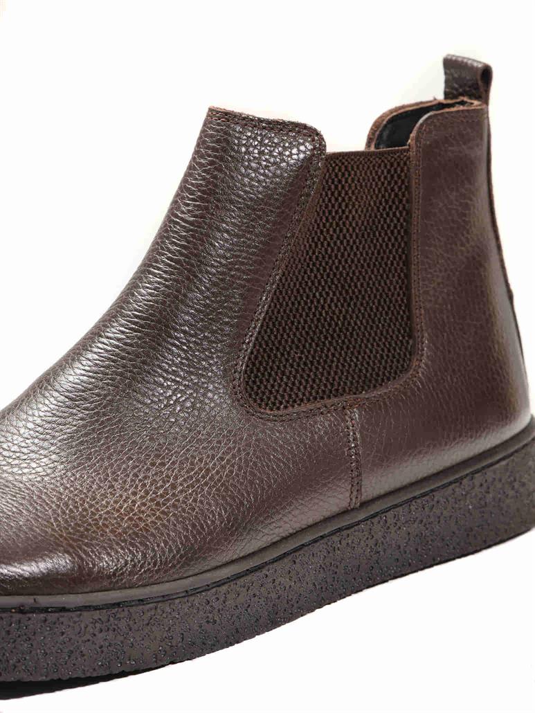 Kahverengi Erkek Düz Casual Ayakkabı 