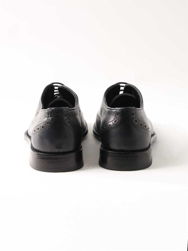 Lacivert Erkek Deri Klasik Ayakkabı 