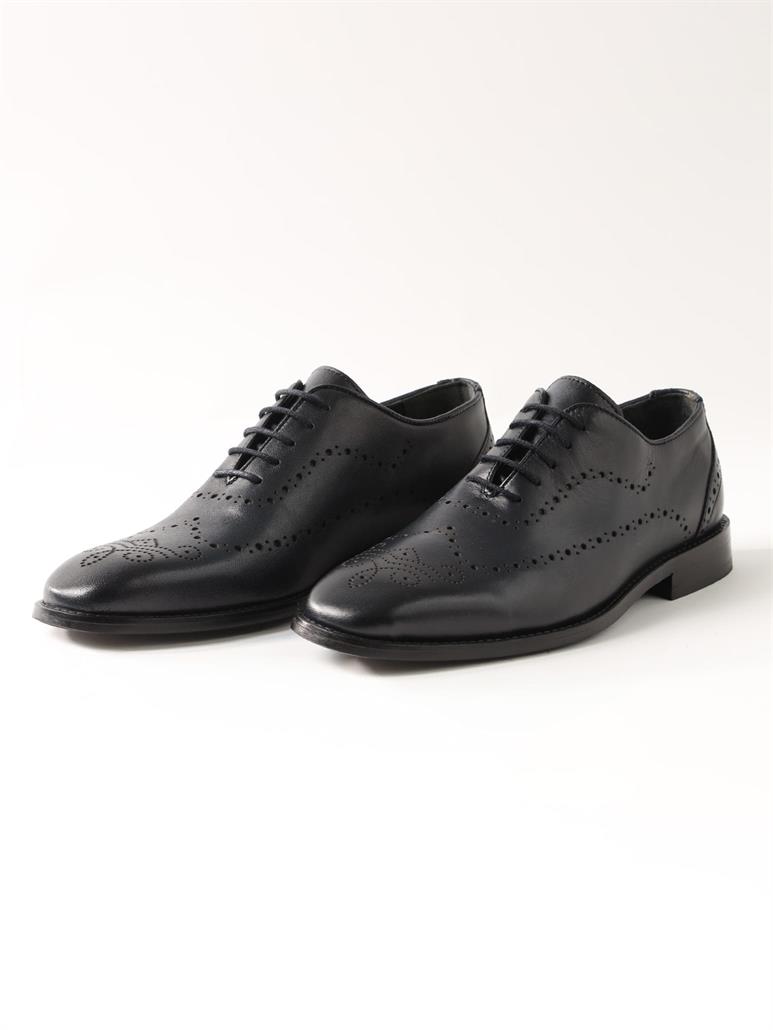 Lacivert Erkek Deri Klasik Ayakkabı 