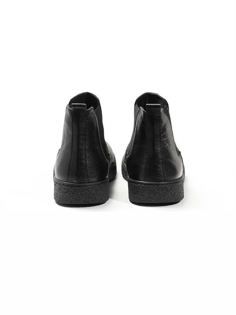 Siyah Erkek Düz Casual Ayakkabı 
