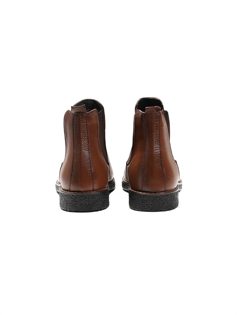 Taba Erkek Deri Düz Bot 