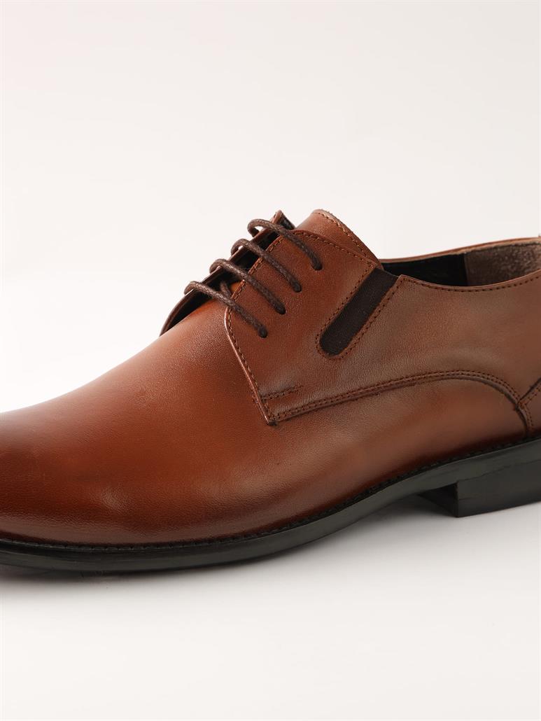 Taba Erkek Deri Klasik Ayakkabı 
