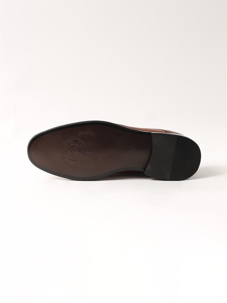 Taba Erkek Deri Klasik Ayakkabı 