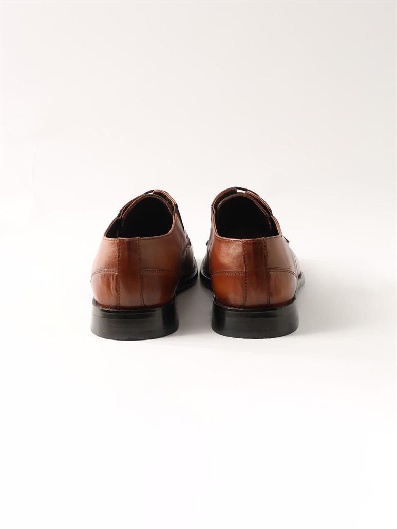 Taba Erkek Deri Klasik Ayakkabı 