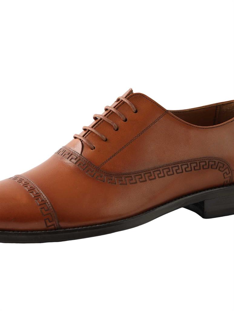 Taba Erkek Deri Klasik Ayakkabı 