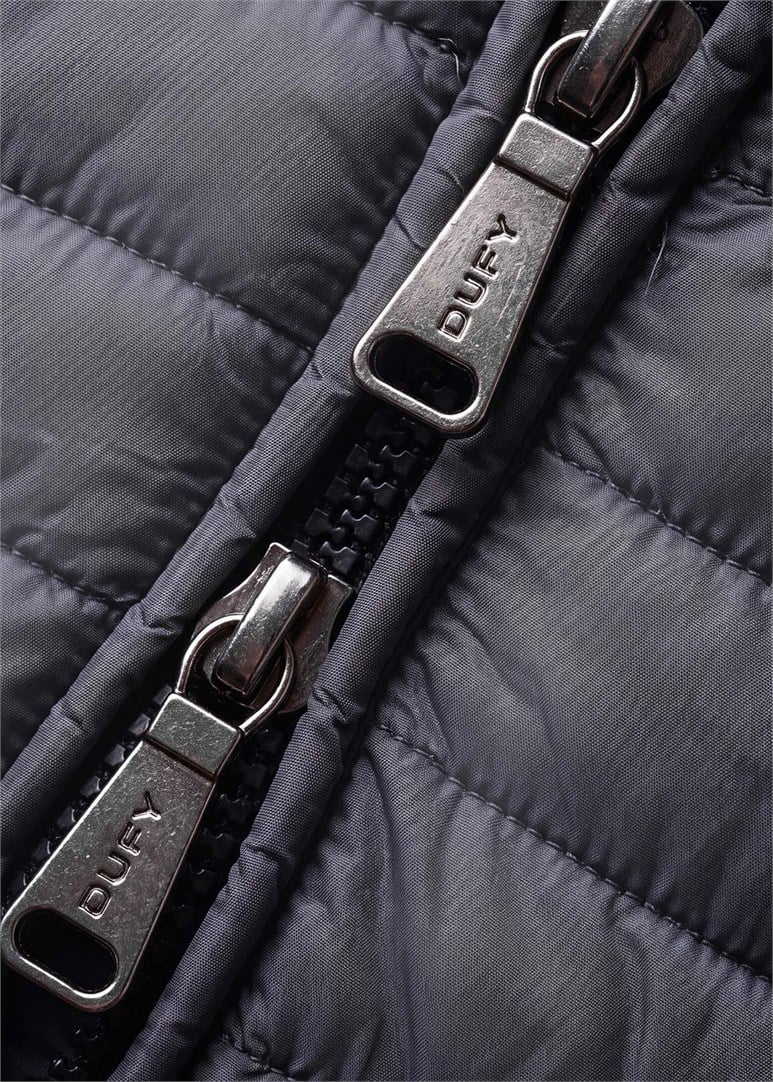 Erkek Slim Fit Kapüşonlu Antrasit Mont
