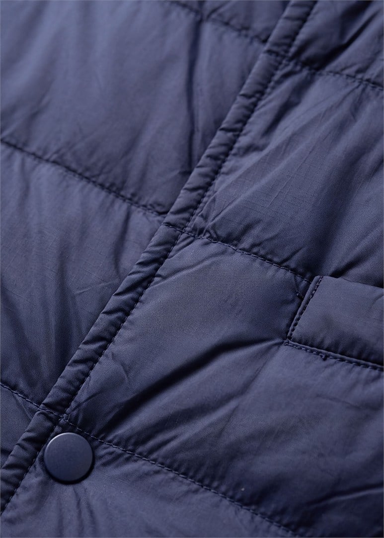 Erkek Slim Fit Lacivert Mont
