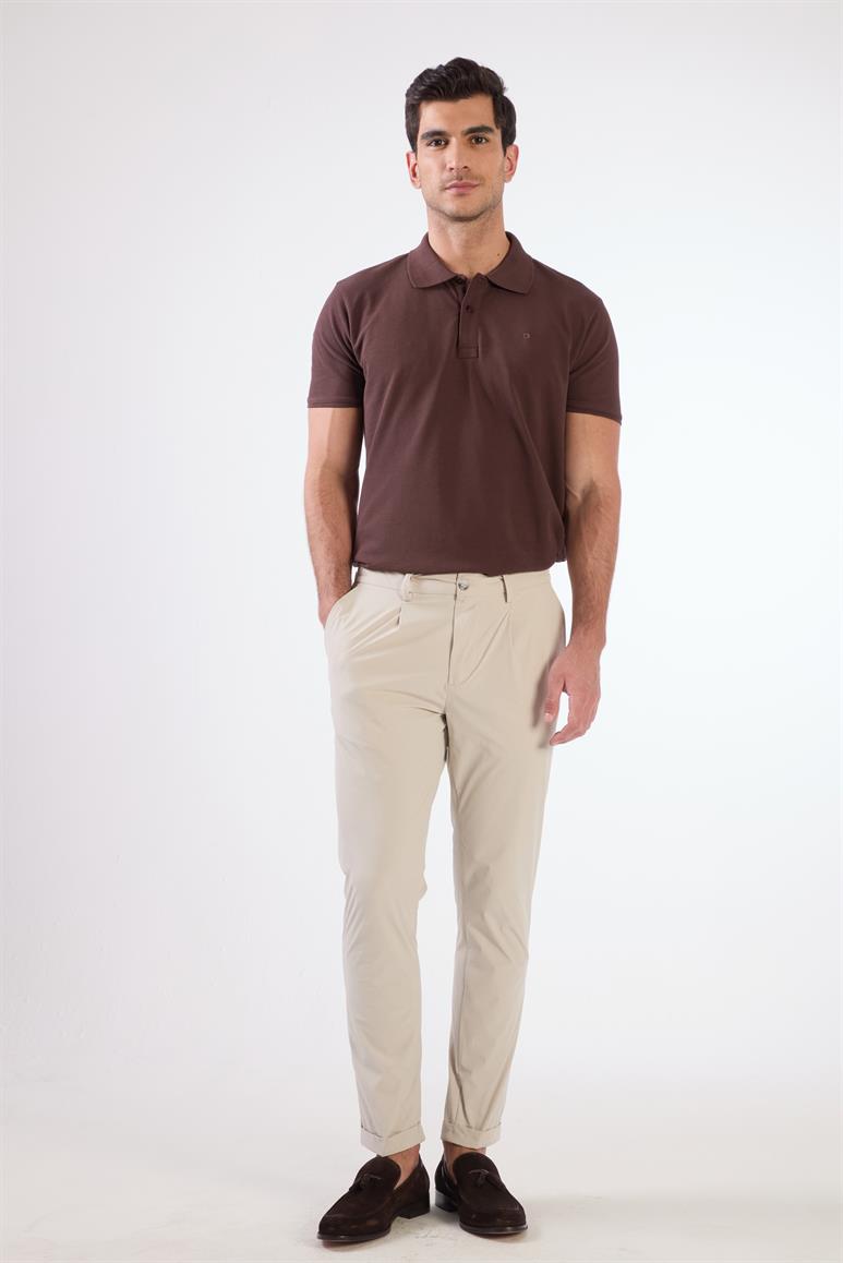 Taş Bağcıklı Slim Fit Jogger Erkek Pantolon