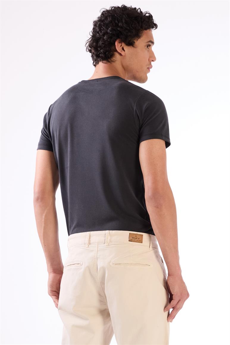 Kemik Yan Cep Düz Regular Fit Erkek Pantolon