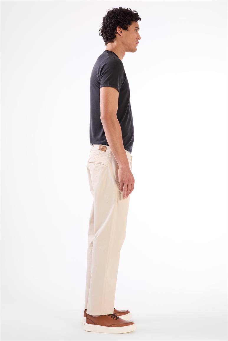 Kemik Yan Cep Düz Regular Fit Erkek Pantolon
