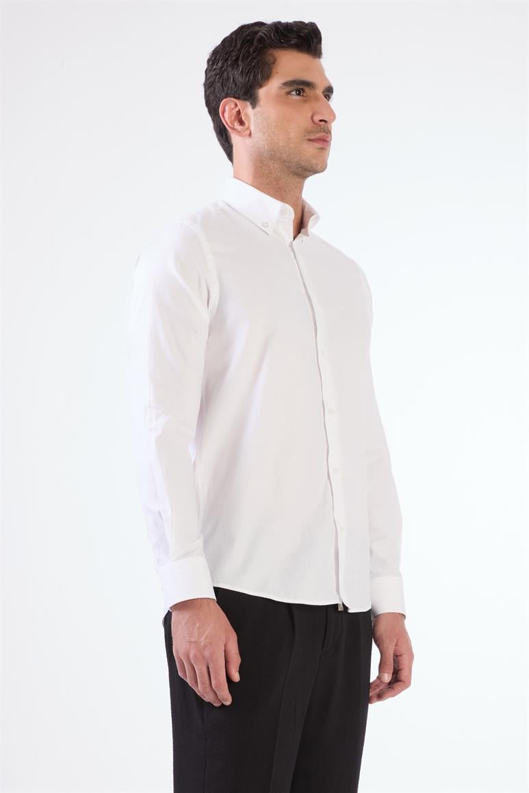 KREM    ERKEK GÖMLEK - SLIM FIT