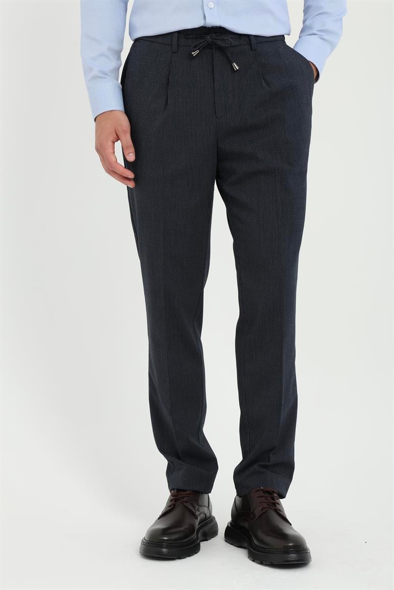 Lacivert Armür Slim Fit Erkek Pantolon 