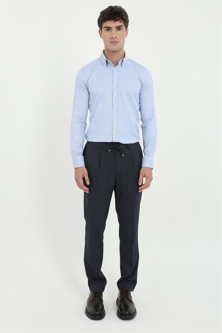 Lacivert Armür Slim Fit Erkek Pantolon 