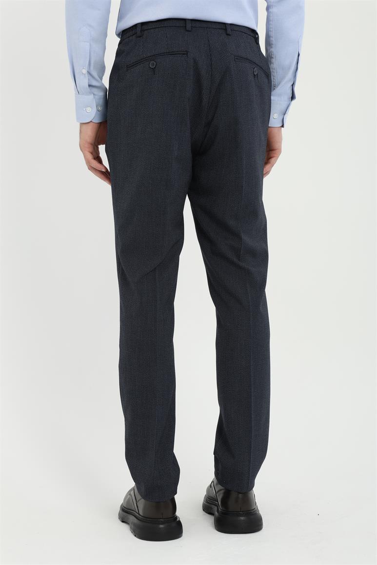 Lacivert Armür Slim Fit Erkek Pantolon 