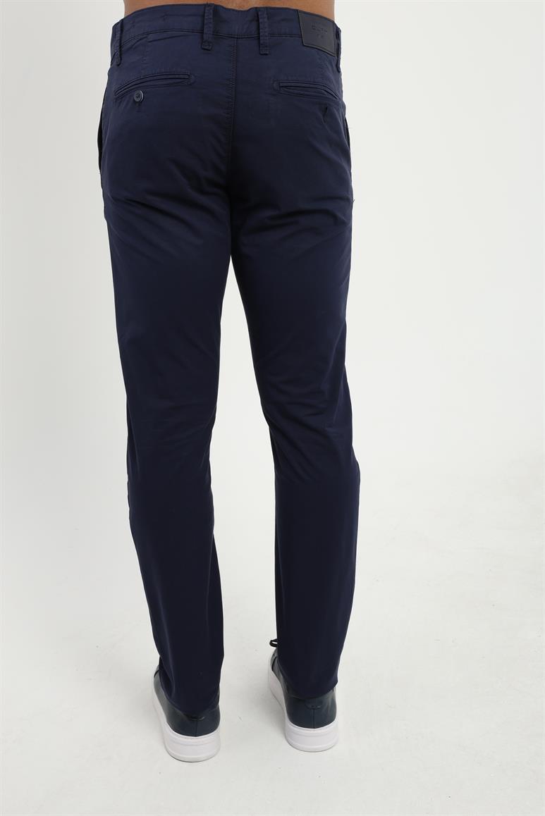 Lacivert Düz Regular Fit Erkek Pantolon