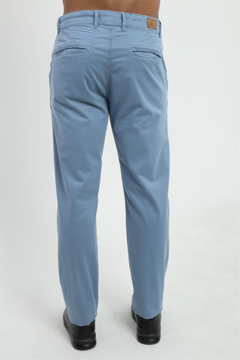 Mavi Düz Regular Fit Erkek Pantolon