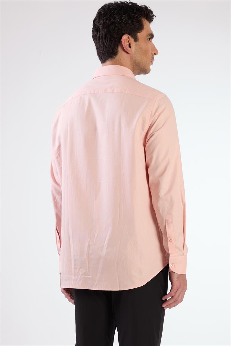 Somon Erkek Regular Fit Oxford Brent Düğmeli Yaka Uzun Kol Gömlek 