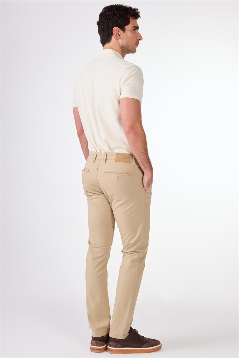 Vizon Yan Cepli Düz Regular Fit Erkek Pantolon