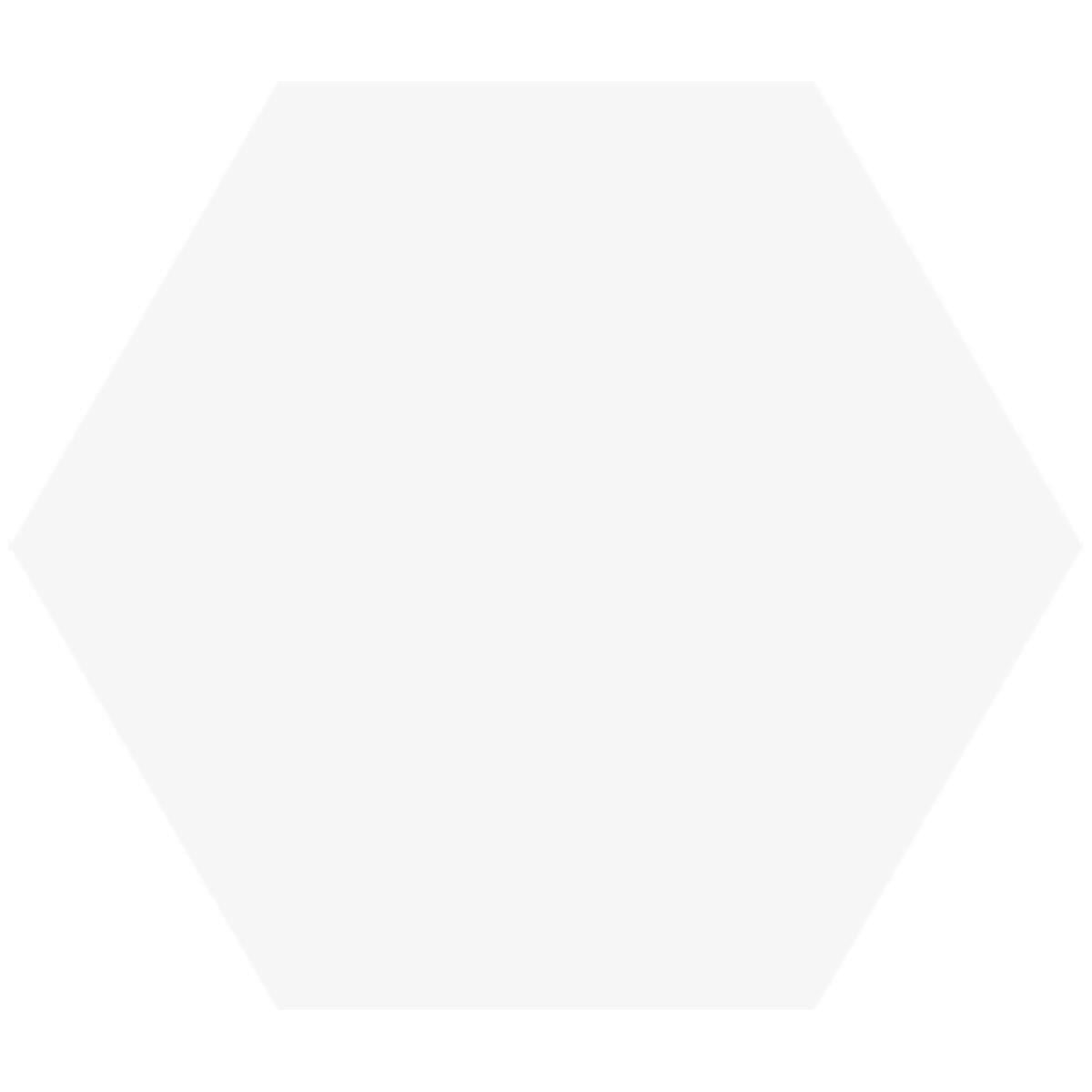 8X9 HEXAGON RAL 9016 BEYAZ MAT (NF) nR - 0,57