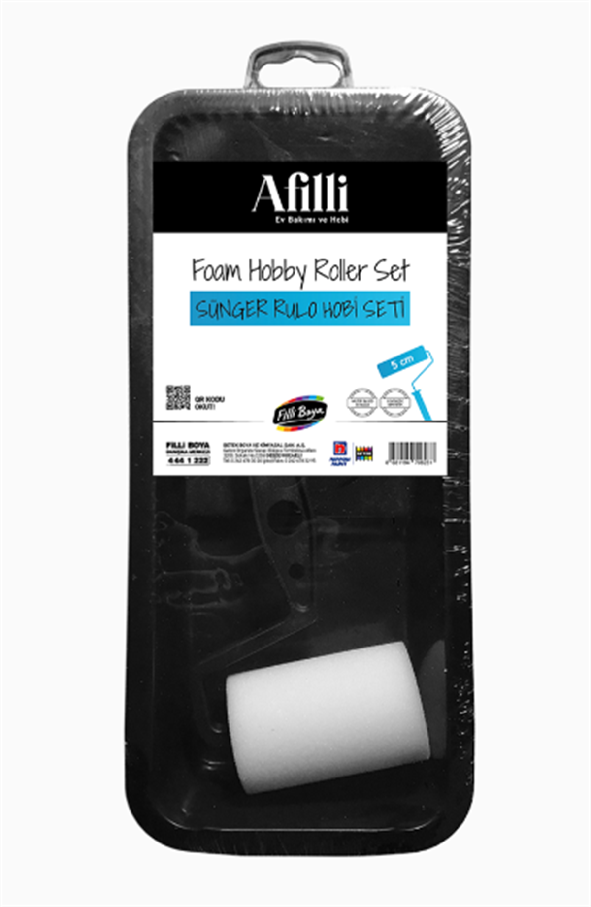 AFİLLİ SÜNGER RULO HOBİ SETİ-5CM