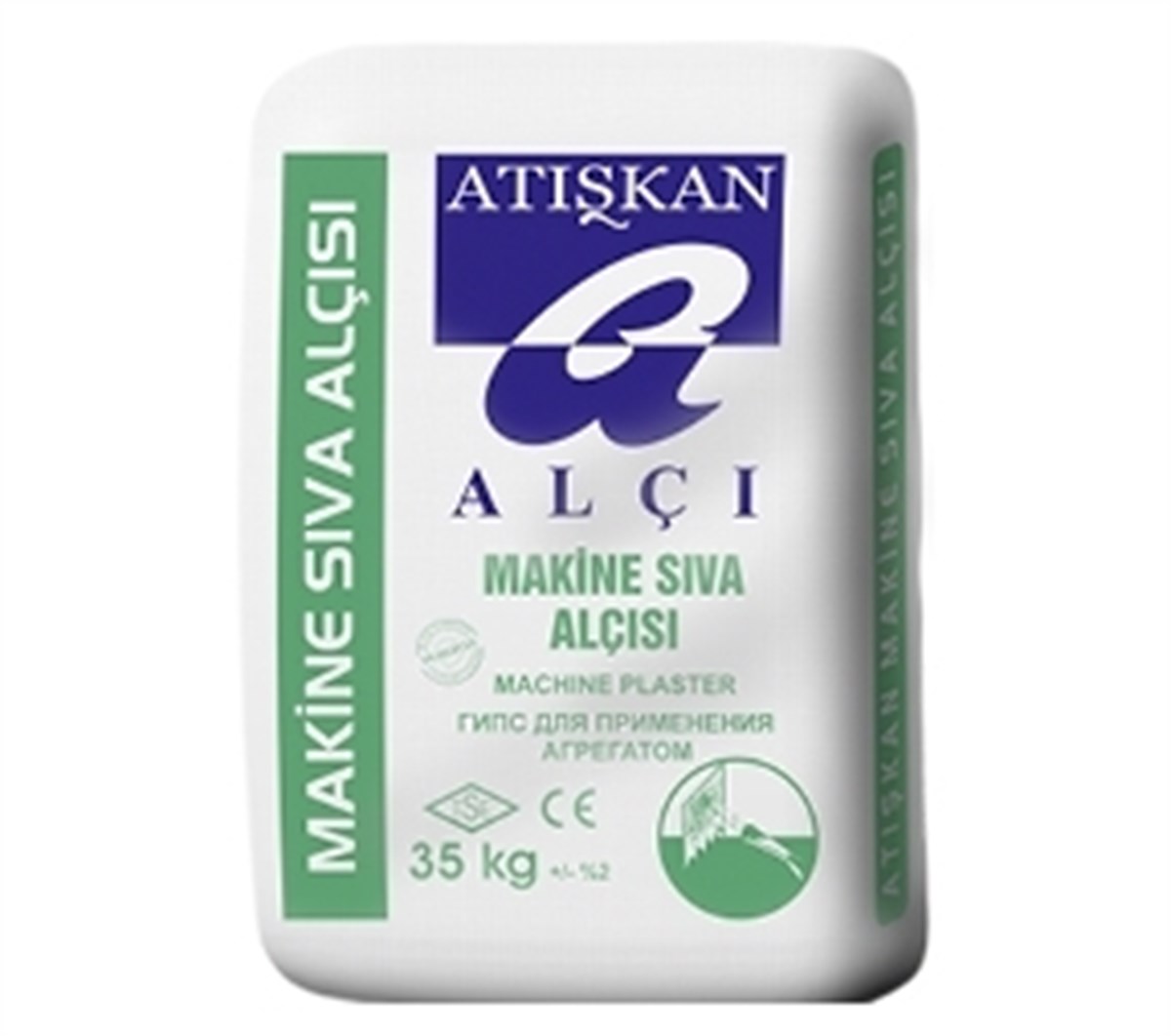 ATIŞKAN MAKİNE SIVA ALÇISI 35/1