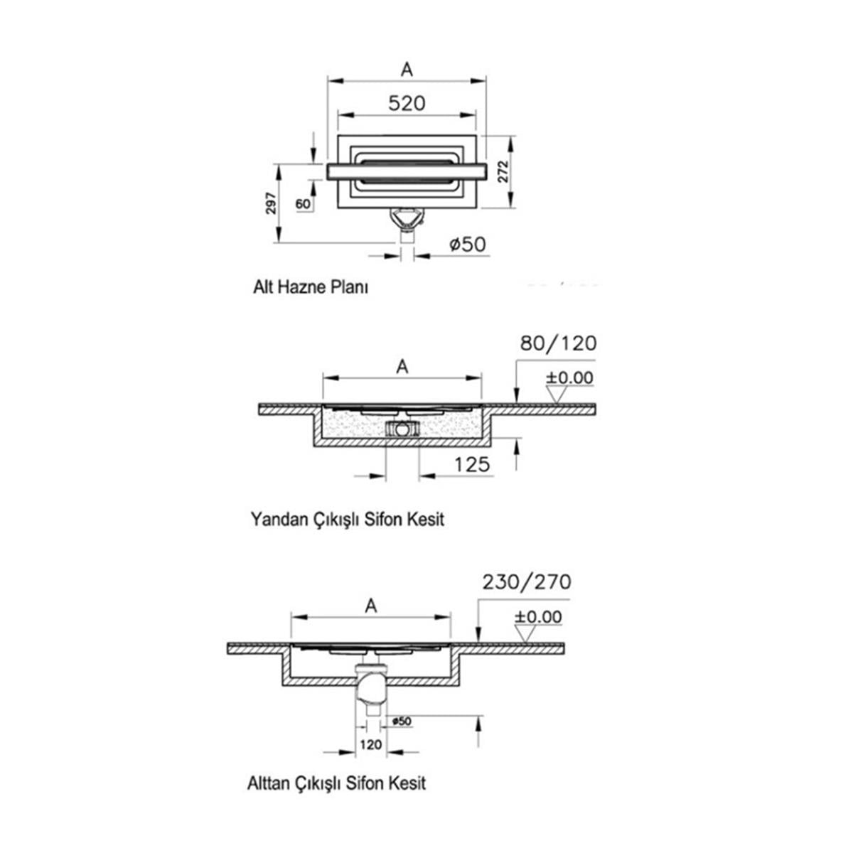 DK100 060-ECO-FLOW-MAT YANDAN S H:60 (5702036)