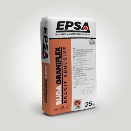 EPSA BUDAGRANİFLEX FLEX GRANİT YAP. C2TE GRİ 25KG