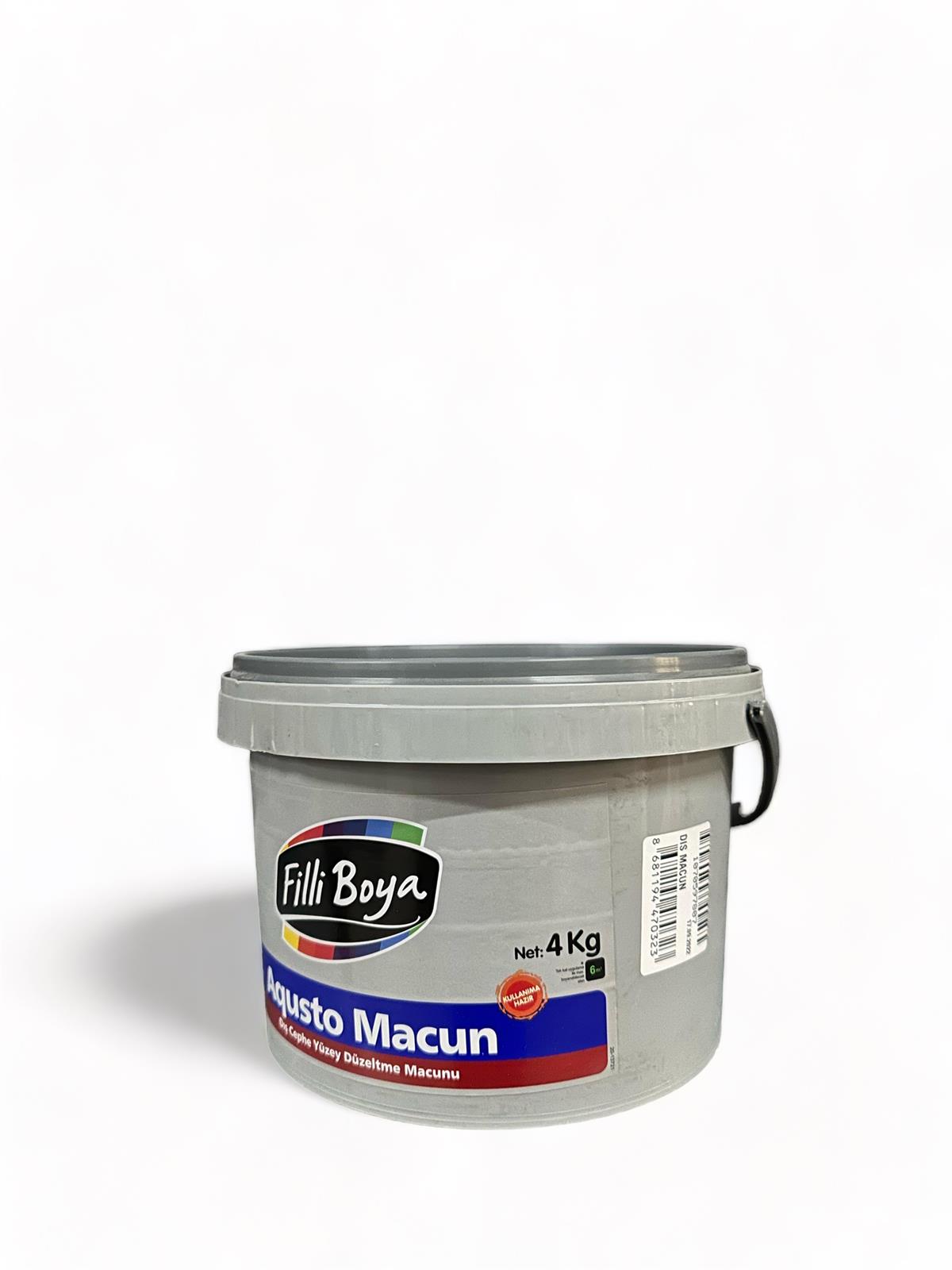 FİLLİ BOYA AQUSTO MACUN 4 KG