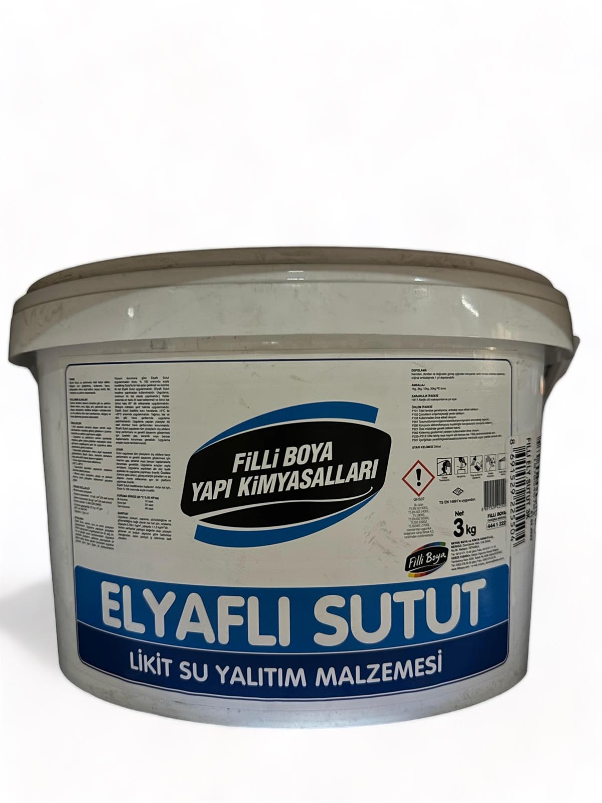 FİLLİ BOYA ELYAFLI SUTUT 3KG