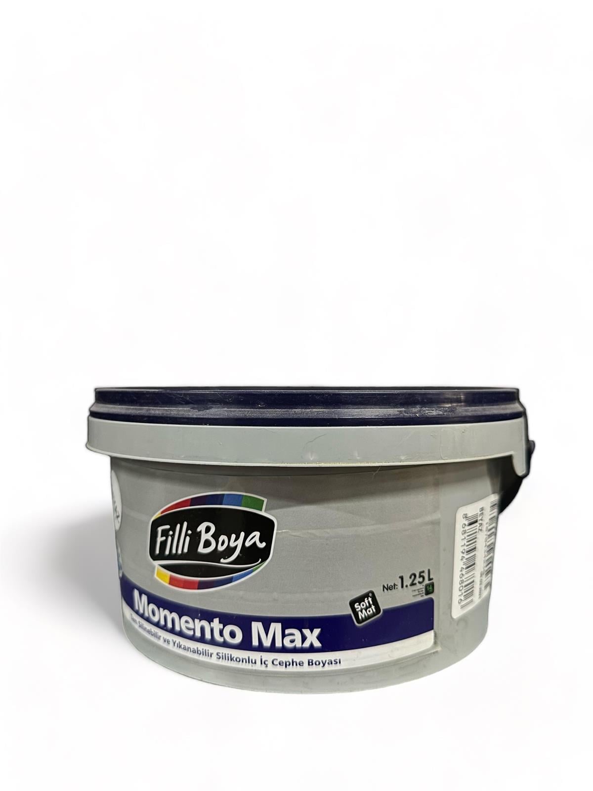 FİLLİ BOYA MOMENTO MAX BEYAZ 1,25 LT