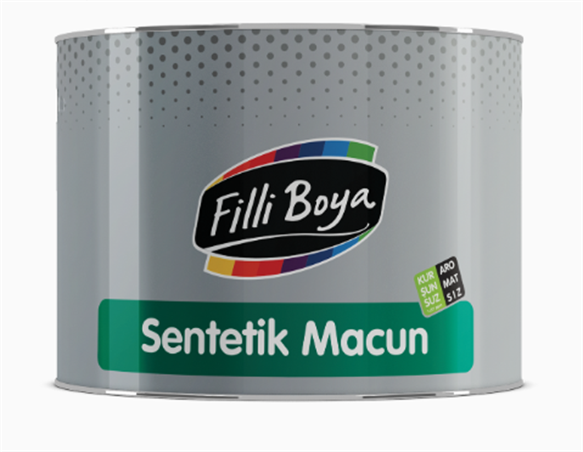 FİLLİ BOYA SENTETİK MACUN 0,8 KG