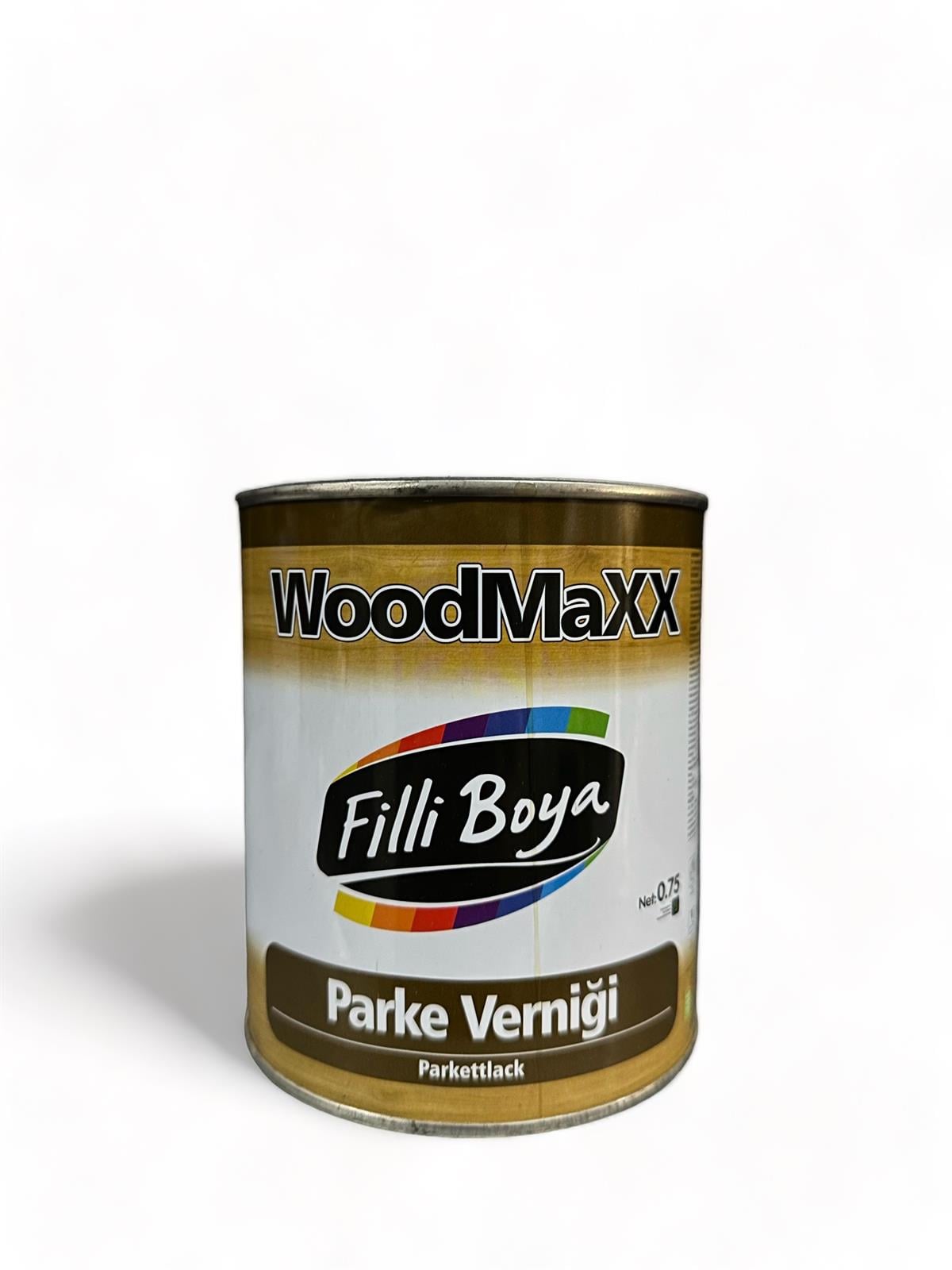 FİLLİ BOYA WOODMAXX PARKE VERNİĞİ-PARLAK 0,75 LT
