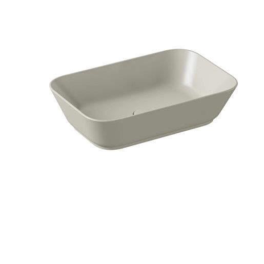 GEO ÇANAK LAV. 60 CM ARM.DEL. SU TAŞ.DEL. MAT BEJ