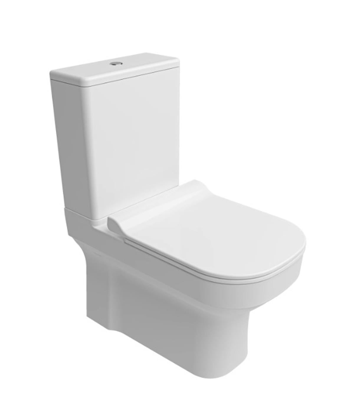 KALE LOFT SMART DVS KLOZET TAHARET DELİKLİ+ ALTTAN ÇIKIŞLI REZERVUAR+ ULTRA SLIM SMARTKAPAK