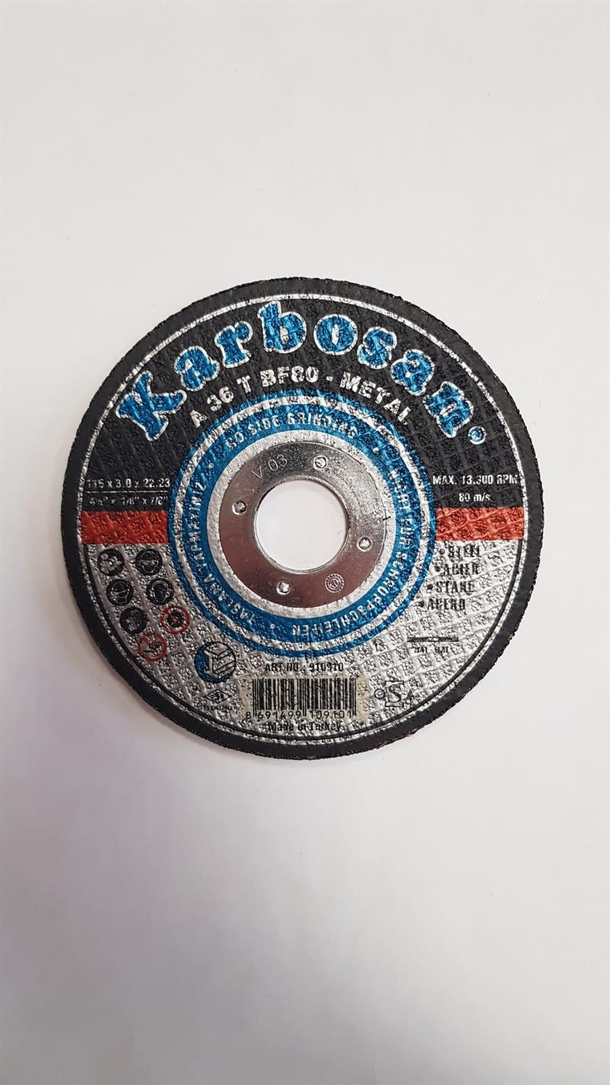 KARBOSAN METAL KESİCİ NK 115X3.0X22