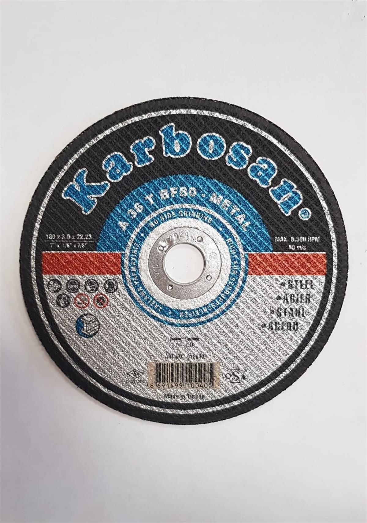 KARBOSAN METAL KESİCİ NK 180X3.0X22
