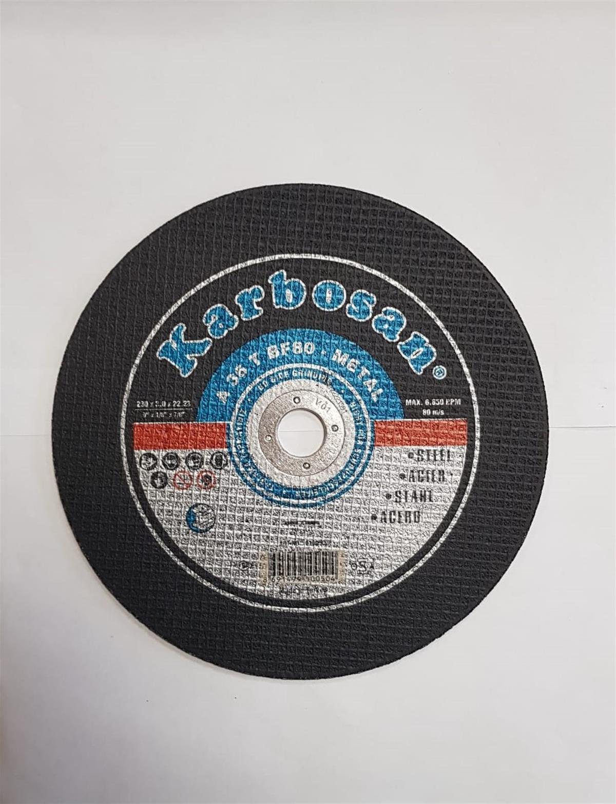 KARBOSAN METAL KESİCİ NK 230X3.0X22