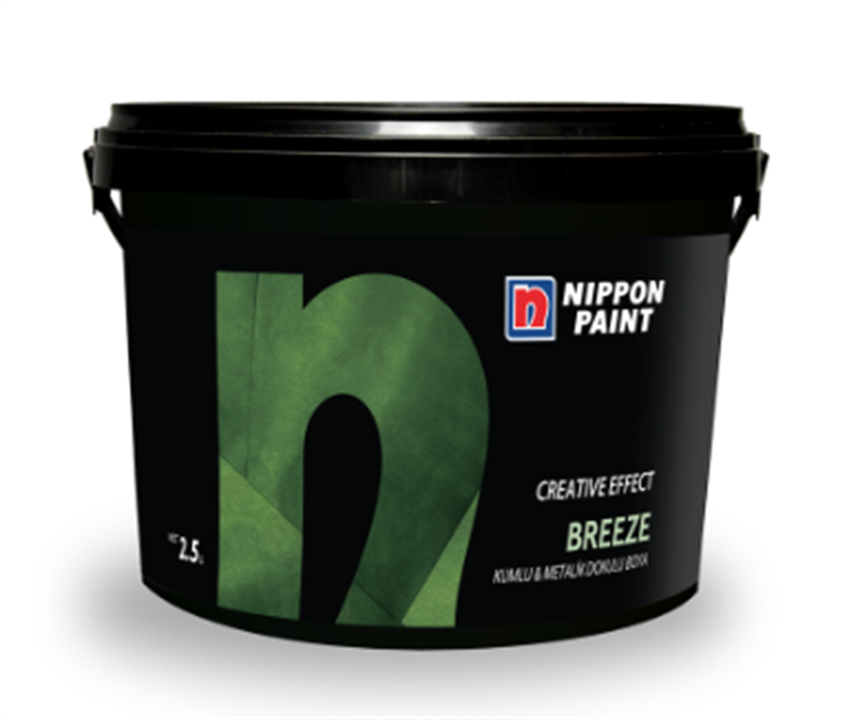 Nippon Breeze İç Cephe Kumlu ve Metalik Dokulu Boya 2.5 L